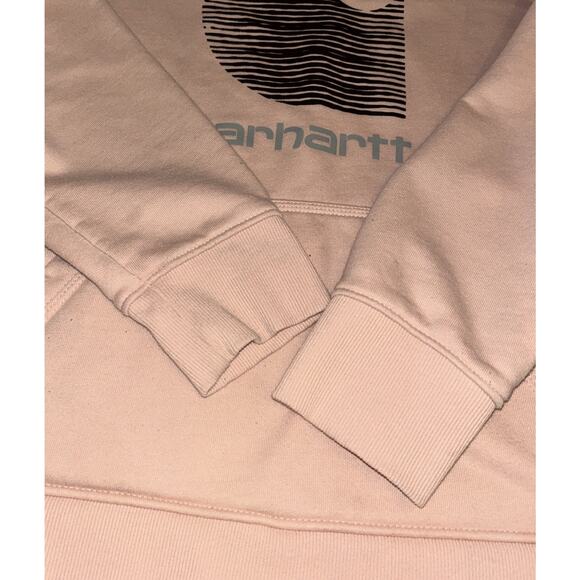 Carhartt Rain Defender Pink Women's Midweight Hoodie Sweatshirt XXL‎ Relaxed Fit - Picture 5 of 8